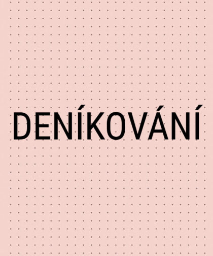 Deníkování | Dospělí