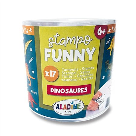 Sada razítek Stampo Funny Dinosauři