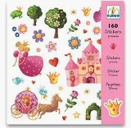Samolepky Djeco 160ks Princezna