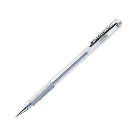 Gelový popisovač stříbrný Pentel