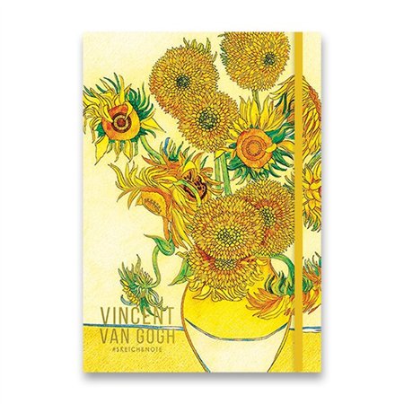 Zápisník A5 Klimt/Van gogh