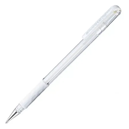 Gelový popisovač bílý Pentel