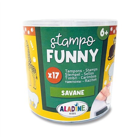 Sada razítek Stampo Funny Safari
