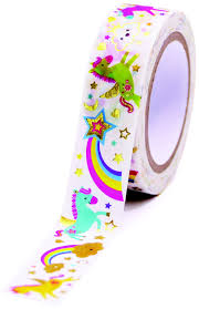 Washi páska GG 10m Unicorn a duha z