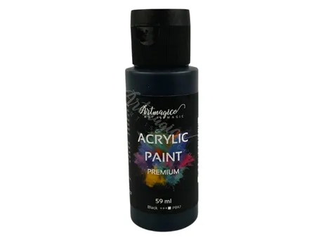 Akrylová barva Artmagico 59ml Černá