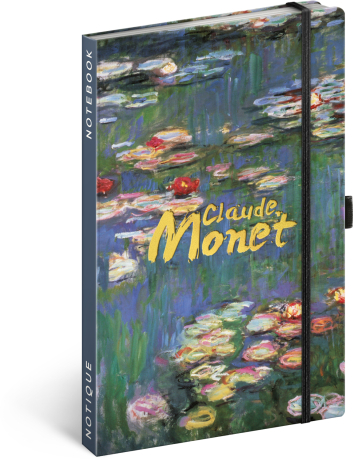 Zápisník A5 Monet linkovaný