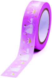 Washi páska GG 10m Labutě růžové