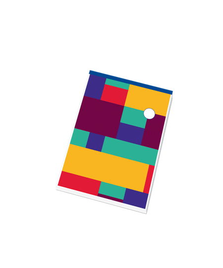 Blok A6 Retro design čistý