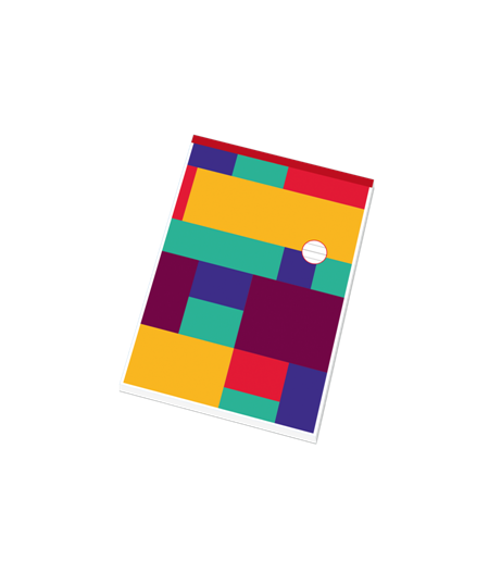 Blok A6 Retro design linkovaný
