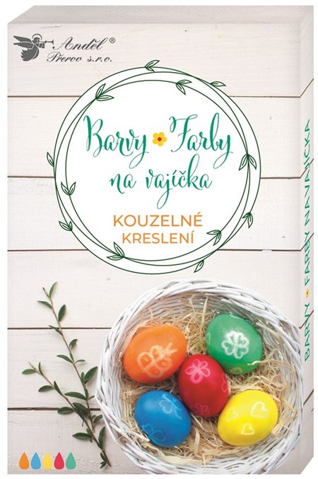 Barva na vajíčka Sada Kouzelné kres