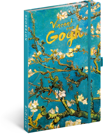 Zápisník A5 Van Gogh linkovaný