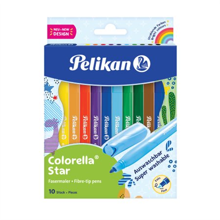 Popisovače Pelikan 10 ks Colorella